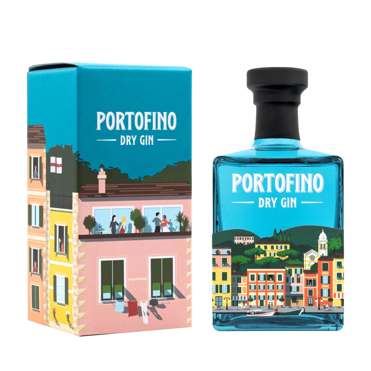 Portofino Dry Gin 50cl kinkekarbis