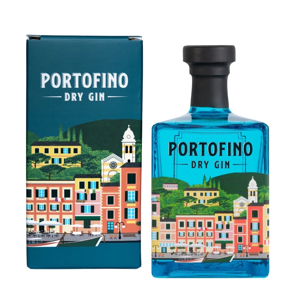 Portofino Dry Gin 50cl kinkekarbis
