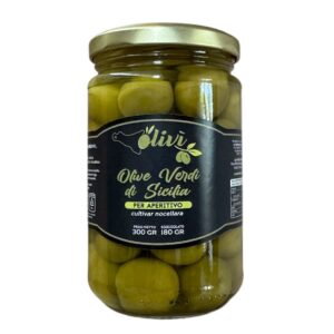 Evo Sicily Olivì Olive Verdi di Sicilia Nocellara 300g