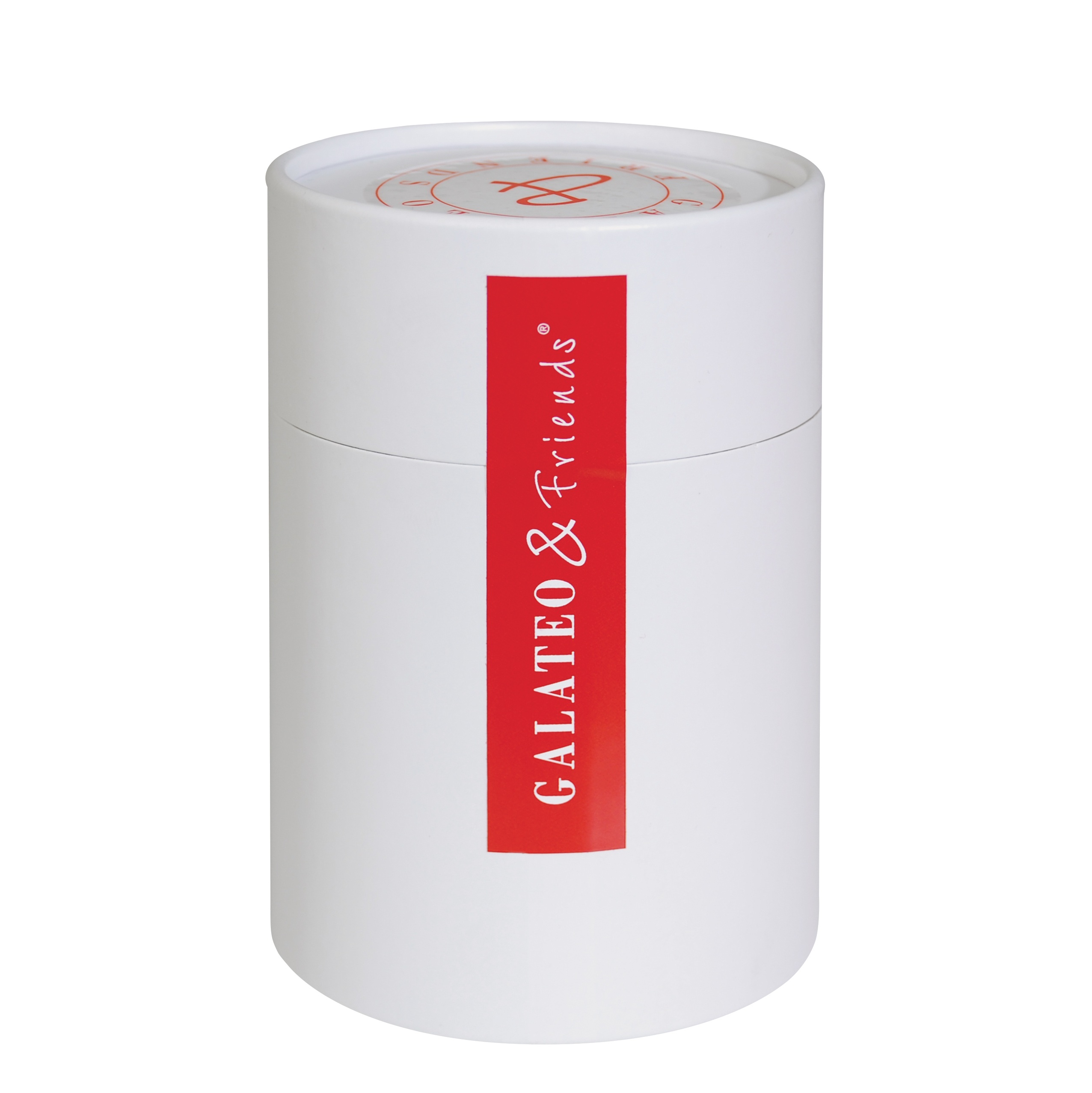 Galateo Tube kinkekarp 250ml pudelile valge
